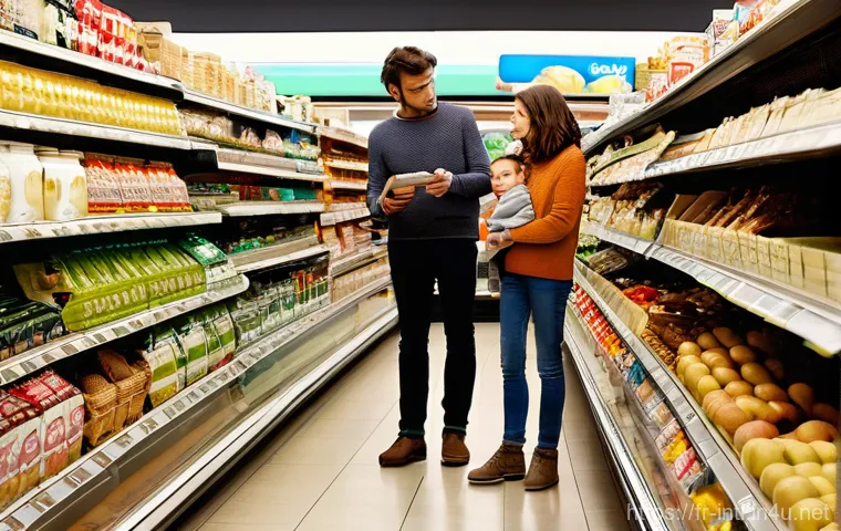 세계 경제 불균형과 해결 방안 - Prompt 1: Economic Challenges in a French Supermarket**