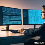 국제 데이터 보호와 개인정보법 GDPR - **Prompt 1: Empowered Digital Privacy Management**
    "A confident young adult, appearing to be in ...